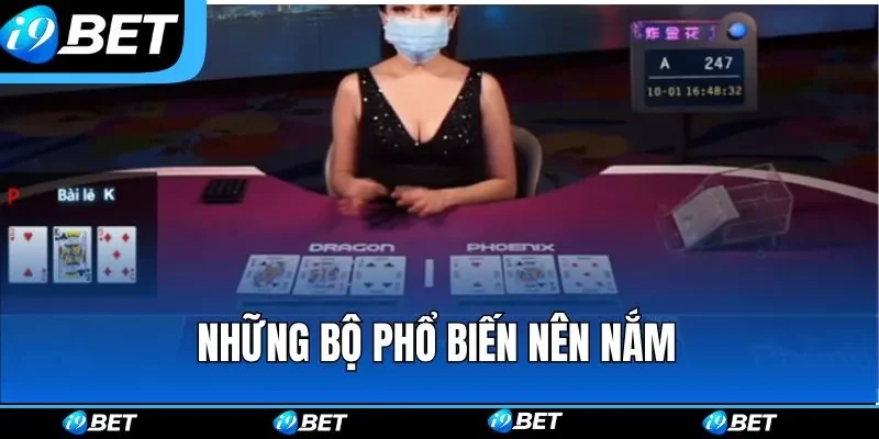 Những bộ phổ biến nên nắm